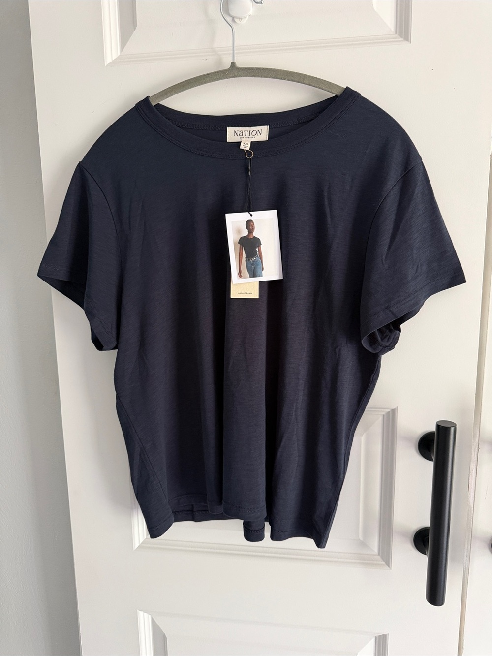 Nation Los‎ Angeles Navy Short-Sleeve Crewneck Tee XXL